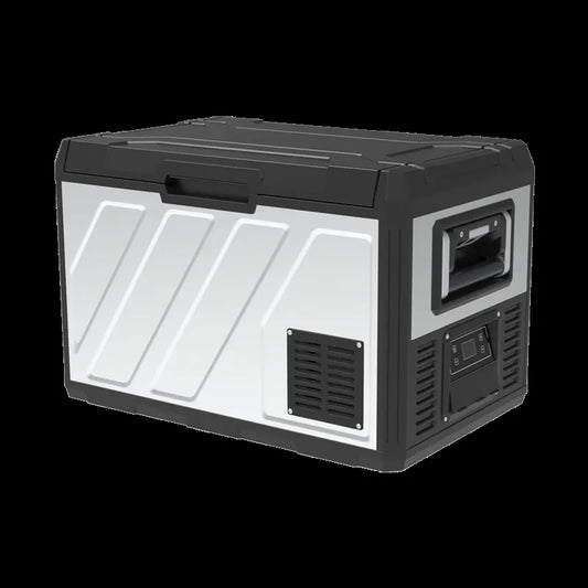 Car Life Antuncle Smart Dual-Use Portable Car Fridge, available in U50, U60, U70 capacities, featuring a durable aluminum alloy shell and LED digital display for precise temperature control on the go.